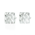 Shark Skin Square Stud Earrings